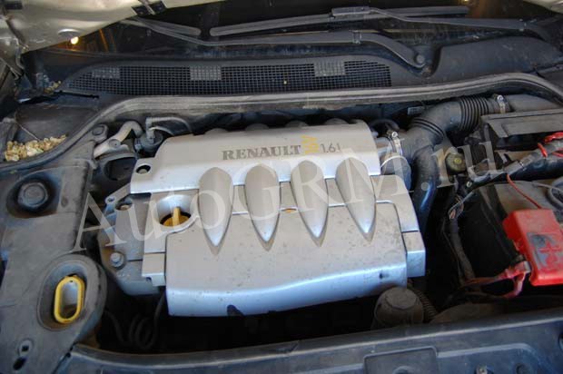 Двигатель 1,6 Renault Megane